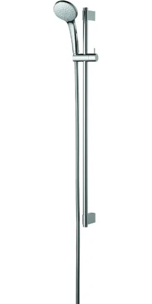 Ideal Standard Set sprchové hlavice 100, 3 proudy, tyče a hadice, chrom B9836AA