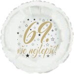 69. narozeniny balónek kruh Balonky.cz 69. narozeniny balónek kruh Balonky.cz