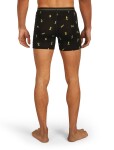 Pánské merino boxerky ICEBREAKER Mens 150 Anatomica Boxers Ski Day, Black/Peridot/Aop velikost: L