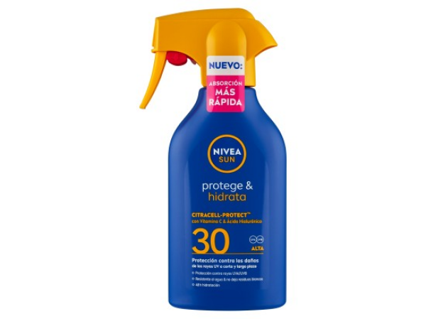Nivea Sun Protect & Moisture Hydratační sprej na opalování OF 30 270 ml