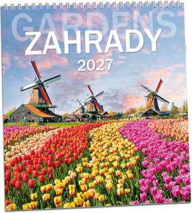 Nástěnný kalendář 2027 Aria Zahrady