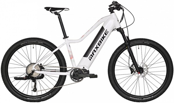 MAXBIKE FREYA 2.0, bílá, pneu 27,5", rám baterie 20Ah/720Wh-