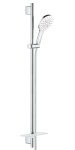 GROHE - Rainshower SmartActive Sada sprchové hlavice 130 9,5 l/min, 3 proudy, tyče 90 cm a hadice, měsíční bílá 26579LS0