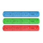 Pravítko KEYROAD Flexi, 20 cm mix