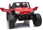 Mamido Elektrické autíčko buggy Clash 24V 4*200W 16km/h 60kg 2x12V14Ah červené