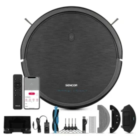 SENCOR SRV 3160TQ černá / robotický vysavač / vysávání mopování / 28W / 59dB / 2600 mAh (8590669347957)