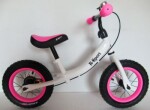 Mamido Dětské odrážedlo R3 12'' růžovo-bílé