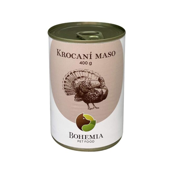 BOHEMIA krocaní maso ve vlastní šťávě 400g