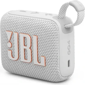 JBL GO 4 bilá / Přenosný reproduktor / Bluetooth / IP67 / výdrž 7 hodin (JBLGO4WHT)