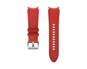 Samsung Galaxy Watch4 20mm Hybrid Leather Band M/L red ET-SHR89LREGEU