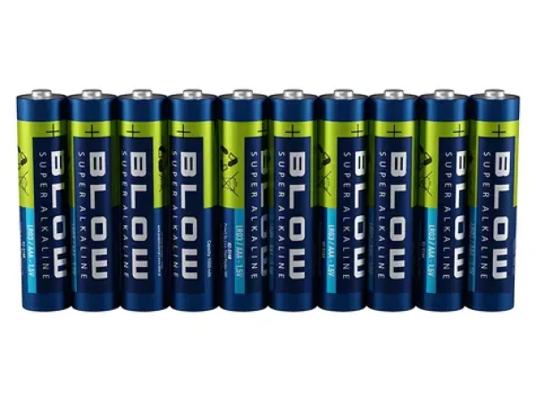 Alkalická baterie AAA (LR03) Super Alkaline 10 ks / Baterie / Mikrotužková (82-492#)