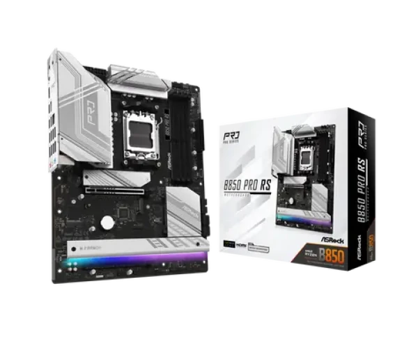 ASRock B850 Pro RS / AMD B850 / DDR5 / SATA III / USB 3.2 / 2.5GLAN / sc.AM5 / ATX (90-MXBQK-A0UAYZ)