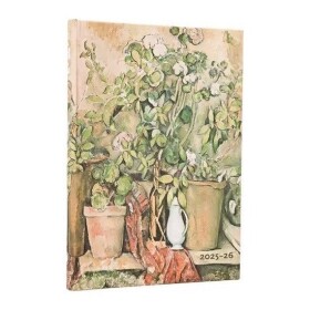 Diář 2025/2026 Cezanne’s Terracotta Pots and Flowers