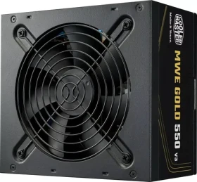 Cooler Master MWE Gold 550W V3 / Zdroj PC / ATX 3.1 / 80 PLUS Gold / 120mm / nemodulární (MPE-5502-ACAAG-3BEU)