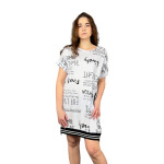 HOSH Dámské šaty Lucky Velikost: UNI, Barva: Bílá