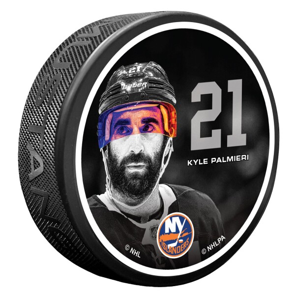 Mustang Puk New York Islanders NHL #21 Palmieri Neon Visor