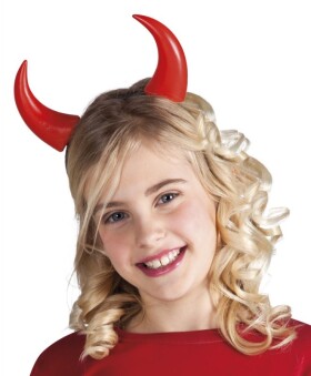 R-Kontakt.cz Rohy čertovské plast Barva: Černá