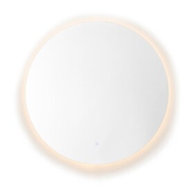 Zrcadlo s LED osvětlením, vyhřívanou fólií a senzorem Naturel Project 80x80 cm ZPRKU80LED ZPRKU80LED