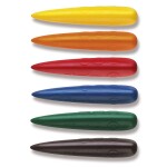 Voskovky Faber-Castell plastové, 6 barev