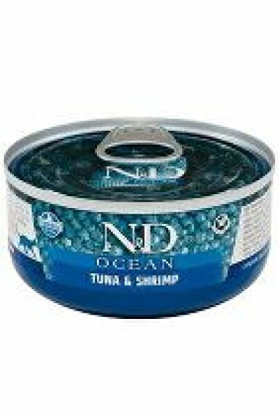 N&D CAT OCEAN Adult Tuna & Shrimp 70g