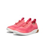 Dívčí tenisky barefoot kompromis KEEN KNX KNIT LACE YOUTH dubarry/star white - 36