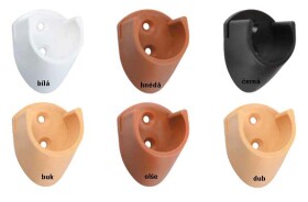 Strong Šatní tyč B držák plast barva: olše (101202)