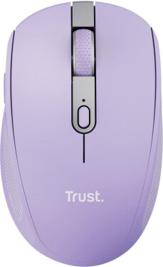 Trust Ozaa fialová / Bezdrátová myš / optická / 3200 DPI / 6 tlačítek / RF 2.4GHz / Bluetooth (25384)