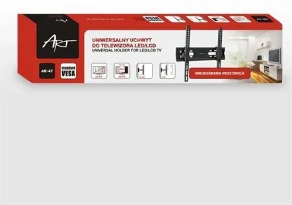ART RAMT AR-47 / Držák TV na stěnu / 23-55" / VESA 400x400 / náklon ±15° / nosnost do 40 kg (RAMT AR-47)