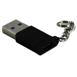 Inter-Tech 88885460 černá / Adaptér / USB-C na USB-A / USB 3.0 (88885460)