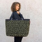 Nákupní taška Reisenthel Shopper XL Teddy leo olive