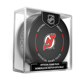 Inglasco / Sherwood Puk New Jersey Devils NHL Official Game Puck 2024-2025