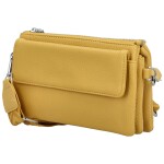 Trendy dámská crossbody kabelka Santiana Lea, žlutá