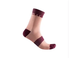 Castelli Velocissima 12 dámské ponožky Bordeaux vel. L/XL