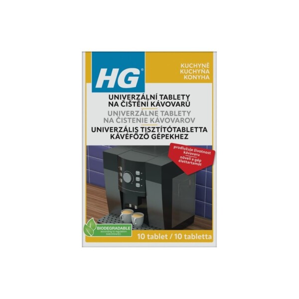 SIKO - HG univerzální čistící tablety do kávovarů HGUTCK HGUTCK