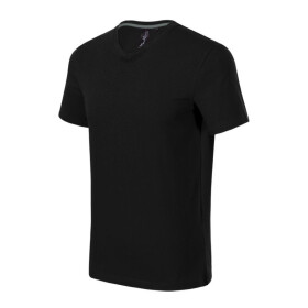 Malfini Action Tričko s výstřihem do V M MLI-70001 black pánské m