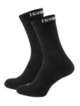 Horsefeathers DELETE black pánské ponožky