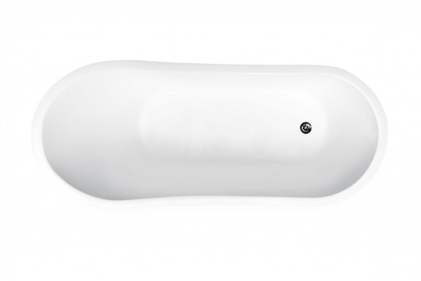 BESCO - Volně stojící vana GLORIA bílá - Rozměr vany - 150 × 70 VANPAO15W