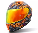 Integrální helma Xrc Robotto orange - M / šedá