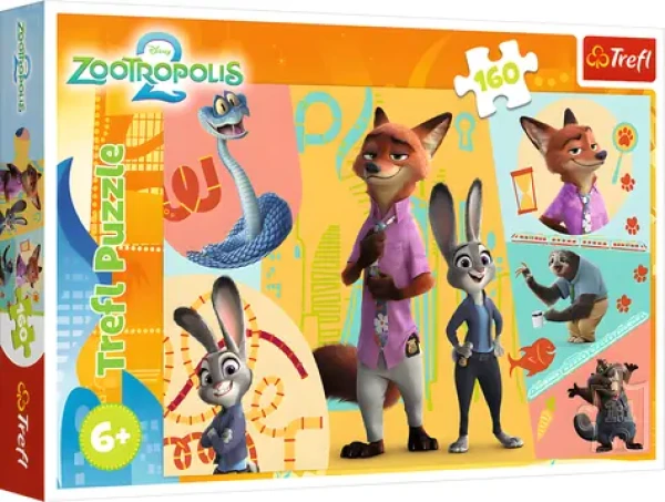 TREFL Puzzle Zootropolis 2