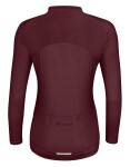 Dres FORCE CHARM UNI dlouhý rukáv, bordó, velikost L (Barva bordó)
