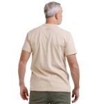 Bushman Pánské tričko Gutu, pískově hnědé XXXXL