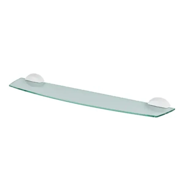 Spirella LEMON nástěnná polička 40 cm plast / sklo (7610583105929)