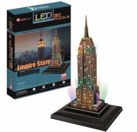 CubicFun 3D puzzle svítící Empire State Building 38 ks