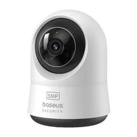 Baseus Security P1 Pro 3K bílá / Vnitřní IP kamera / 2880 × 1620 / 360° / microSD / 2.4GHz (S0TV022132)