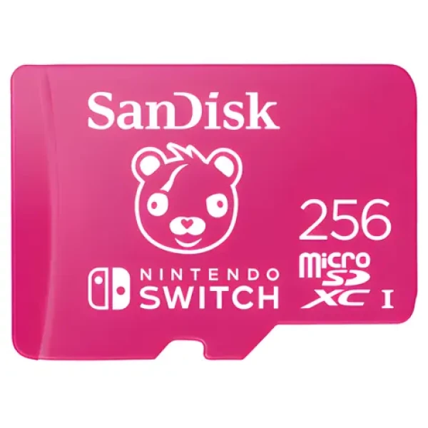 SanDisk Extreme microSDXC 256GB Fortnite Cuddle Team Leader / Karta microSDXC / Class 10 U3 V30 A1 / čtení 100 MB/s (SDSQXAO-256G-GN6ZG)