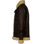 Pánská Kožená Zimní Bunda Elvion Ravére Brown Brixton Hnědá Velikost: 2XL