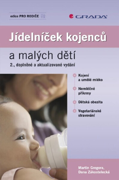 Jídelníček kojenců malých dětí Martin Gregora, Dana Zákostelecká e-kniha
