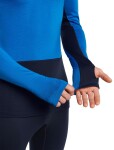 ICEBREAKER Mens Merino 260 ZoneKnit LS Crewe, Midnight Navy/Lazurite/Cb (vzorek) velikost: M