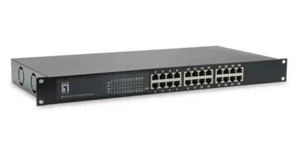 LevelOne GEP-2421 / Switch / 24x PoE+ Gigabit / 150 W / Unmanaged / 19" (GEP-2421W150)