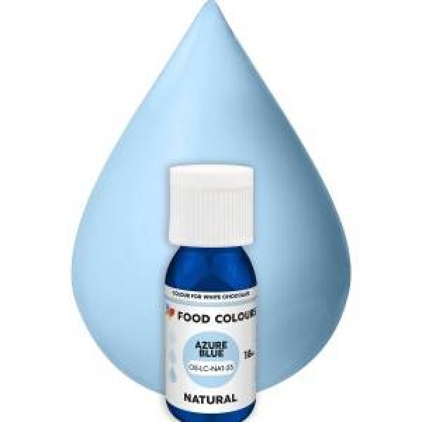Přírodní tekutá barva do čokolády Food Colours Azure Blue (18 ml)